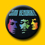 Jimi Hendrix Band Of Gypsys 1 Inch Button