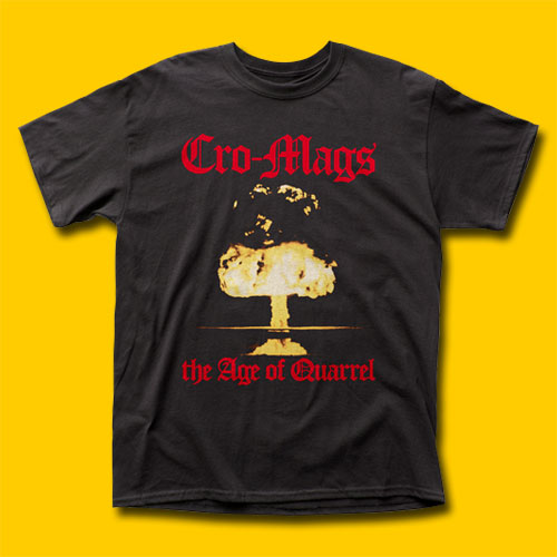 Cro-Mags The Age of Quarrel Punk Rock T-Shirt