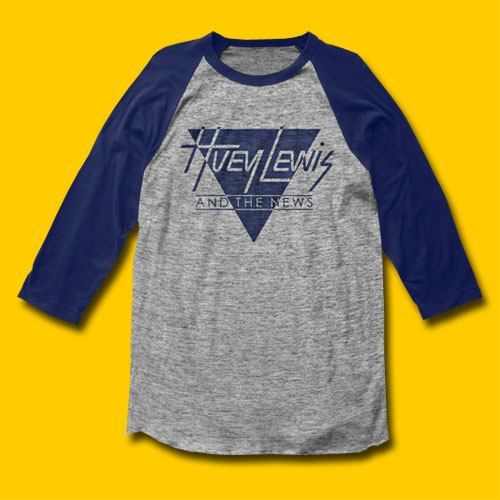 Huey Lewis and the News Sports Tour Baseball Jersey
