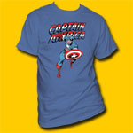 Captain America Blue T-Shirt