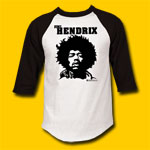 Jimi Hendrix 3/4 Sleeve T-Shirt