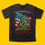 Queensrÿche Empire Tour Black T-Shirt