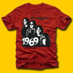 The Stooges Vintage Red Rock T-Shirt